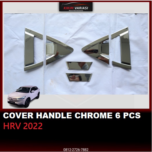 OUTER HANDLE HRV 2022 CHROME 6 PCS