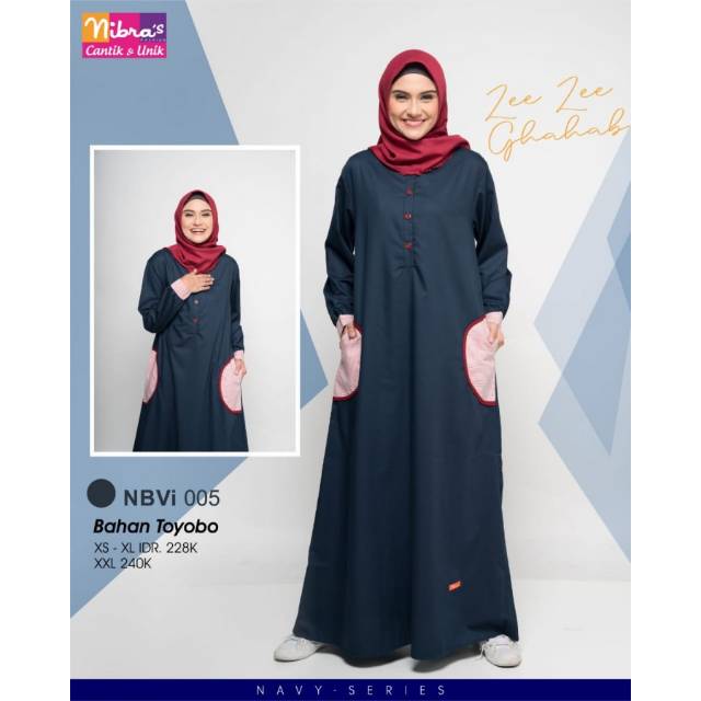 Gamis NBVI 05 Nibras / Gamis Nibras NBVI 05 / NBVI 05 Nibras / Gamis Branded Nibras