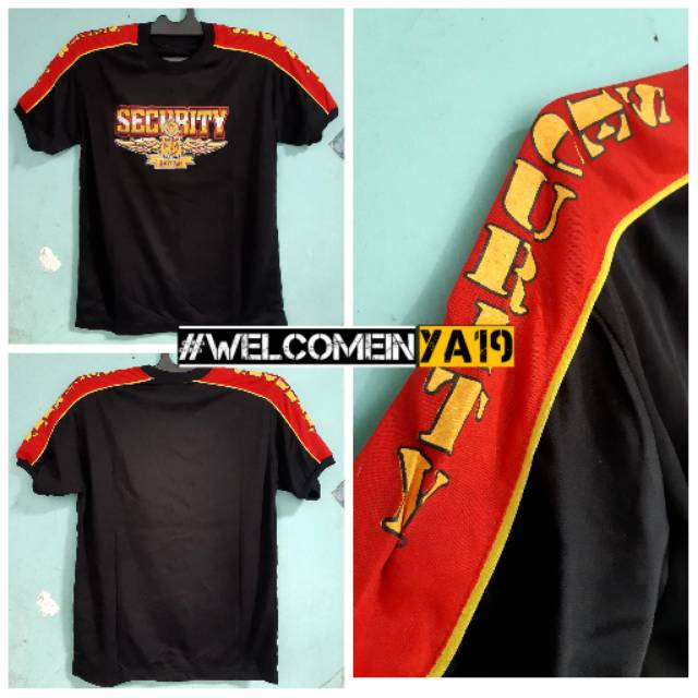 Kaos Pendek Fyping Security / Satpam