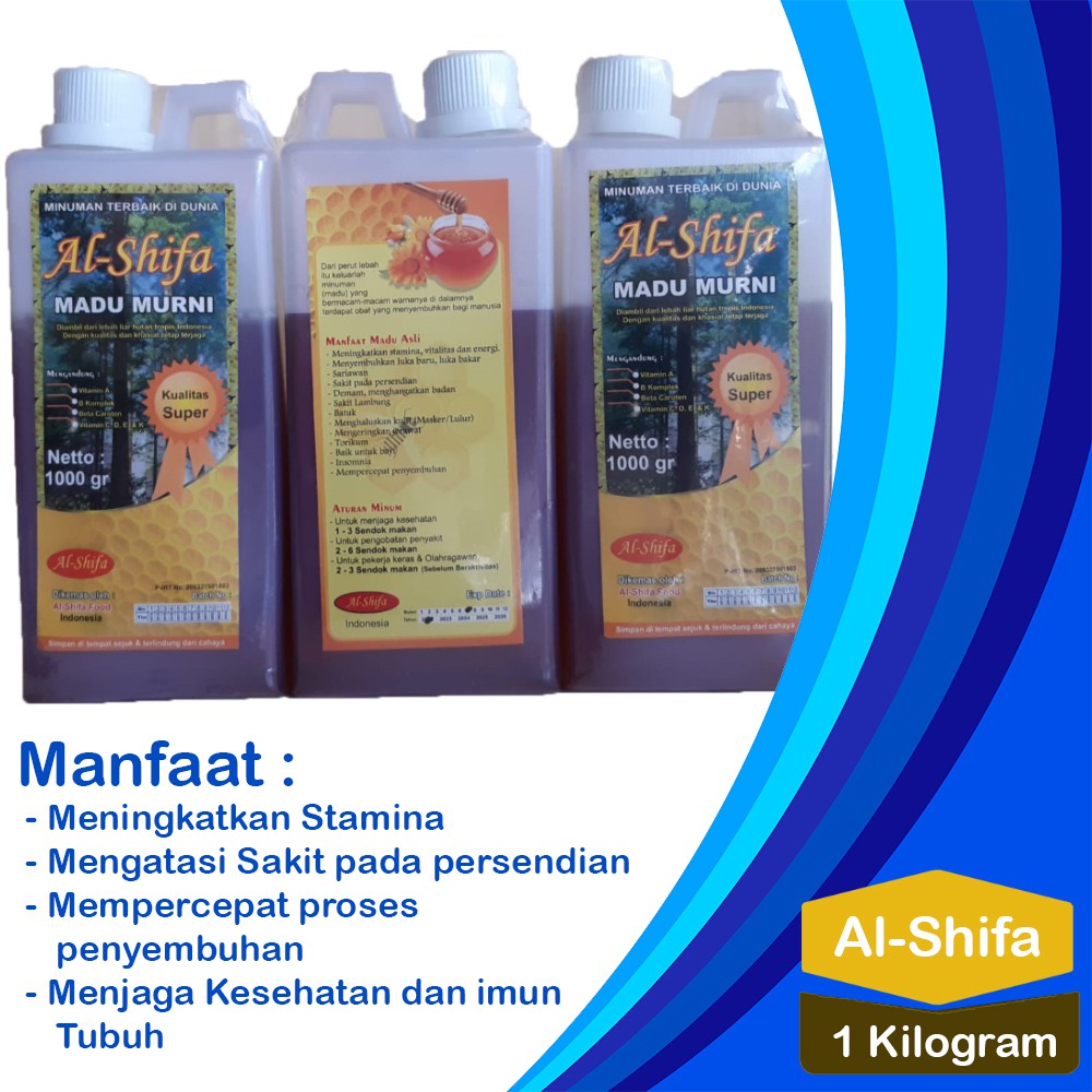 

Madu Asli Hutan Alshifa 1kg