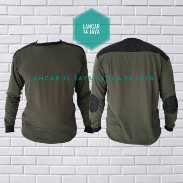 Kaos lapangan kaos tactical Kaos training seragam lapangan outdoor olahraga sekolah kampus Osis