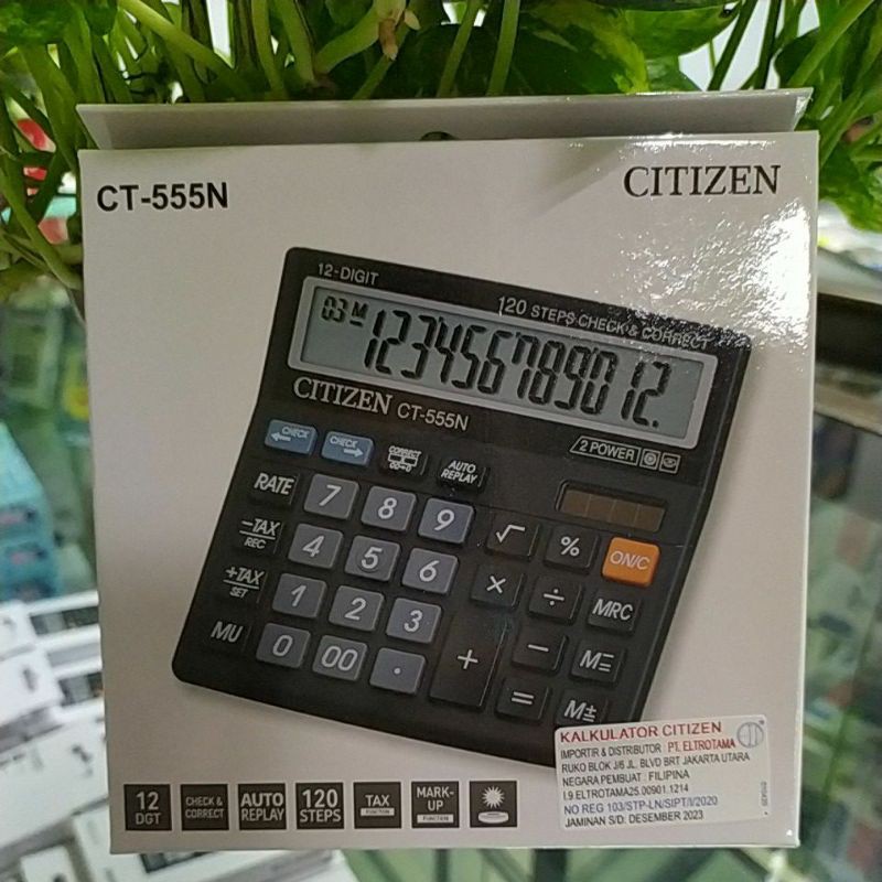 

Kalkulator Citizen CT 555N/12