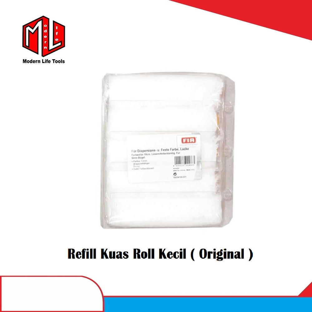 FIA Refill Bulu Kuas Roll 4 inch - Isi Ulang Roller Kecil ( ORIGINAL )