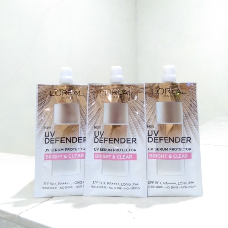 LOreal Paris UV Defender Bright & Clear Suncscreen Sachet