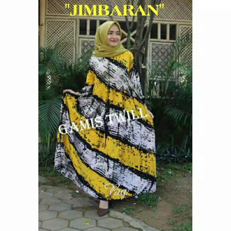 Terbaru 2022 Gamis Twill Rayon Pekalongan Home Dress Busui Jumbo