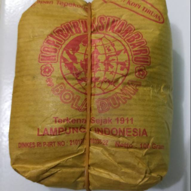 

Kopi lampung/kopi bola dunia 100 gram