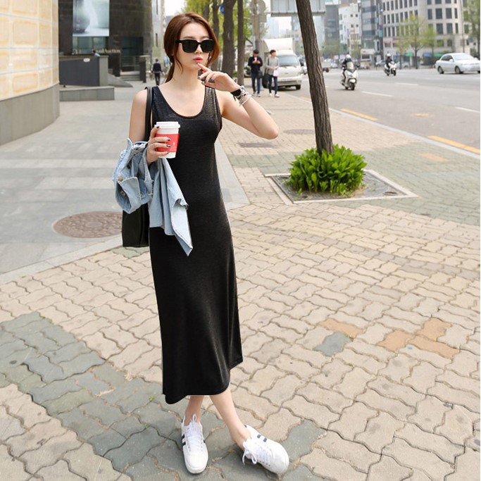 Dress panjang model casual