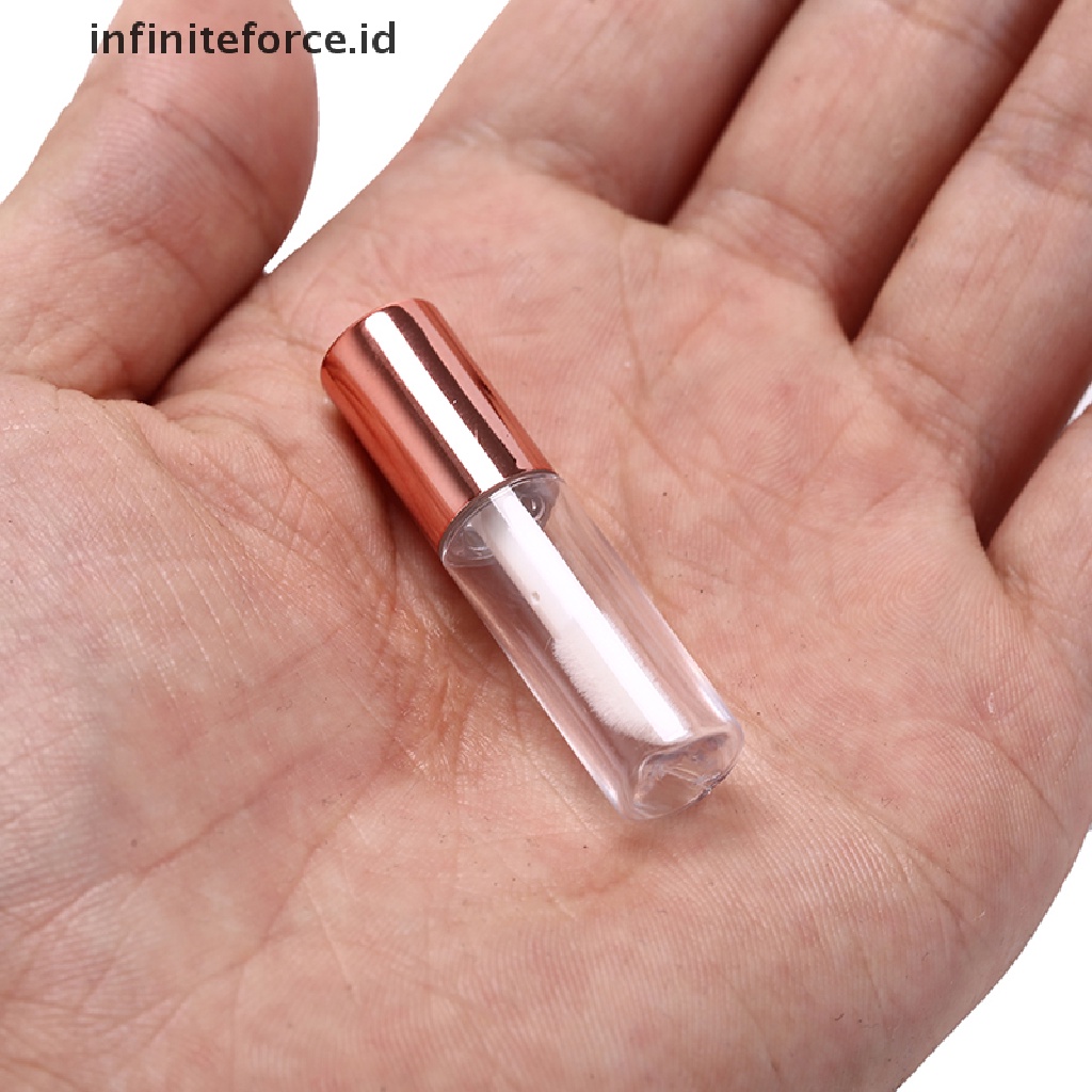 (Infiniteforce.Id) 10pcs Botol Kosong 1.2ml Untuk Lip Gloss / Lip Balm