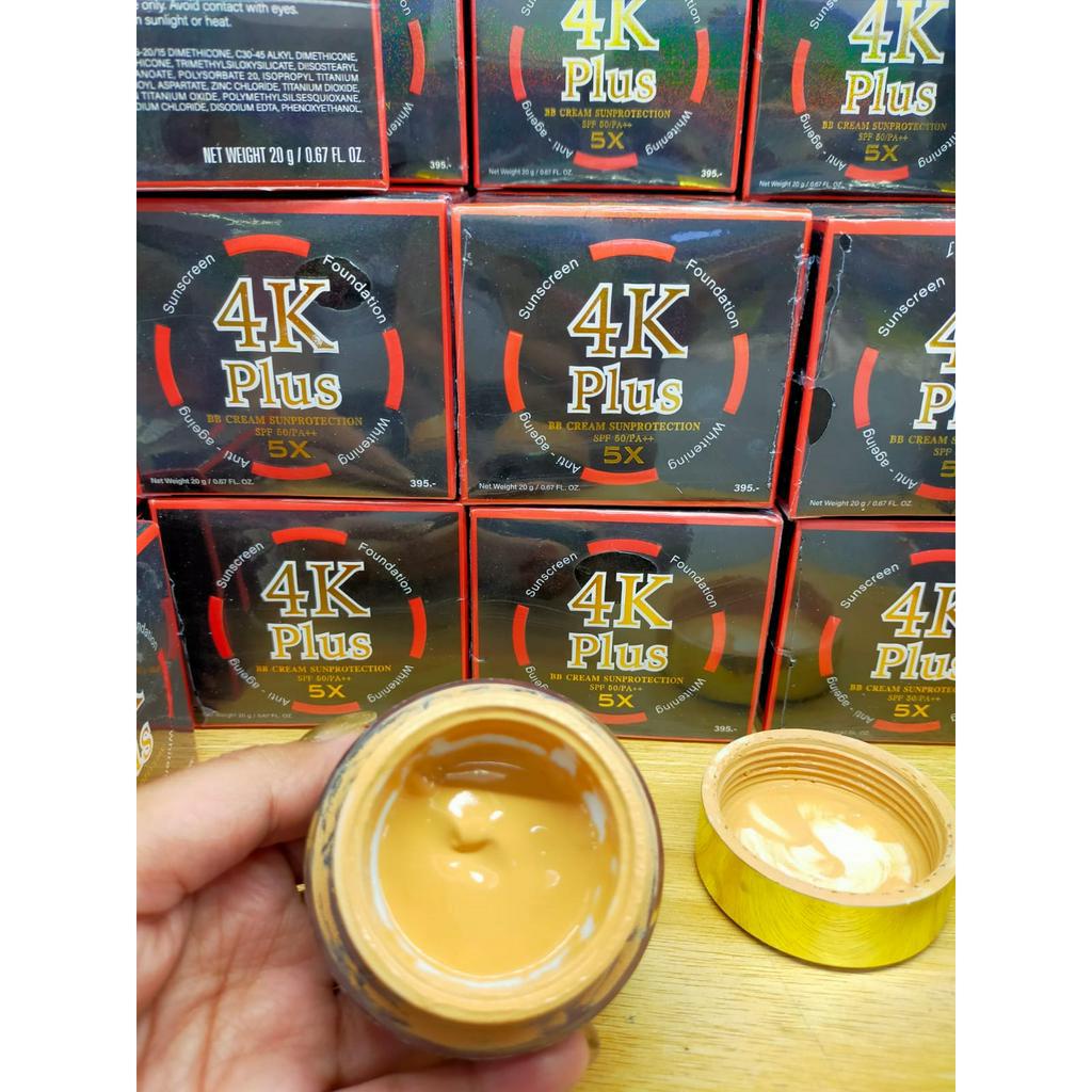 4K PLUS BB CREAM SUNPROTECTION SPF/50PA++