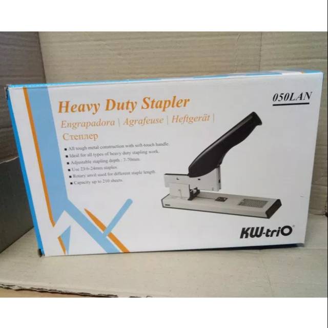 

Stapler KW-trio heavy duty 050LAN/050LBN (210 Lembar)