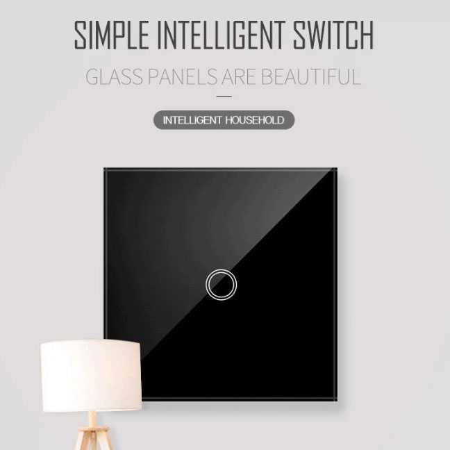 Szaoju Saklar Lampu Luxury Touch LED Light Panel - AO-001