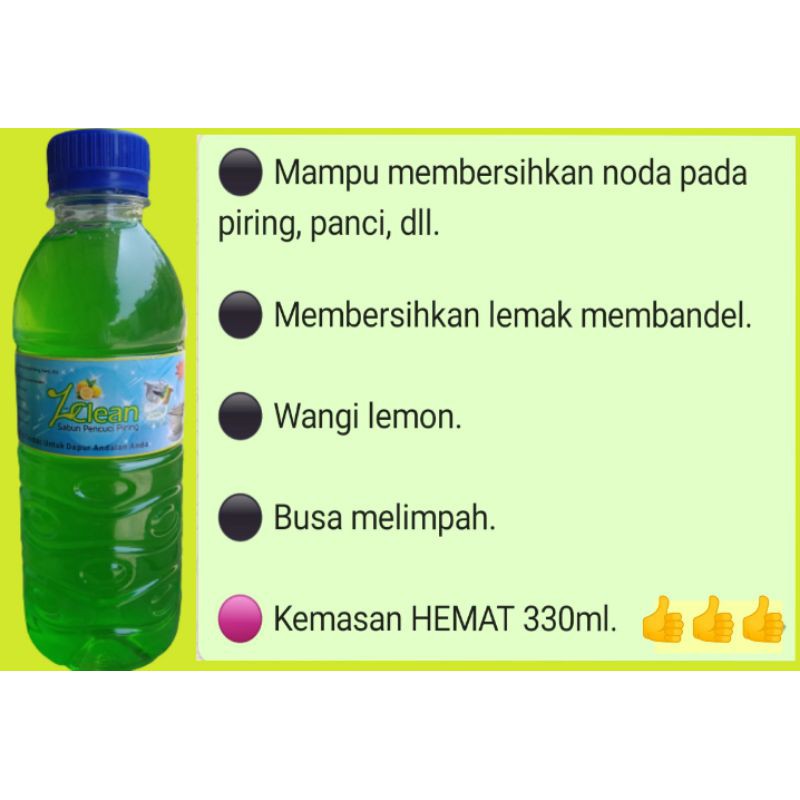 Zclean sabun cuci piring/tangan