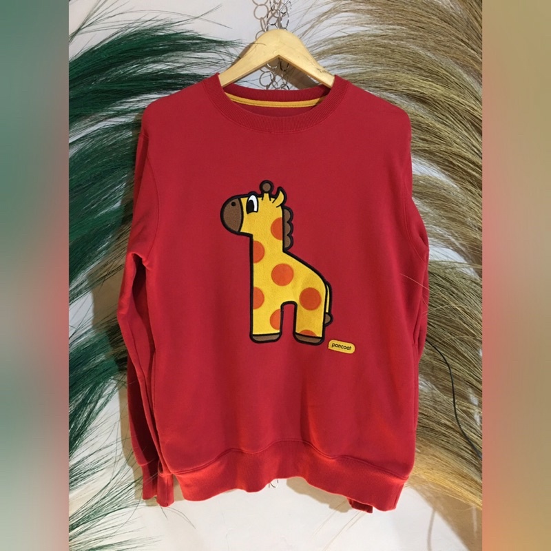 Sweater Crewneck Pancoat Jerapah