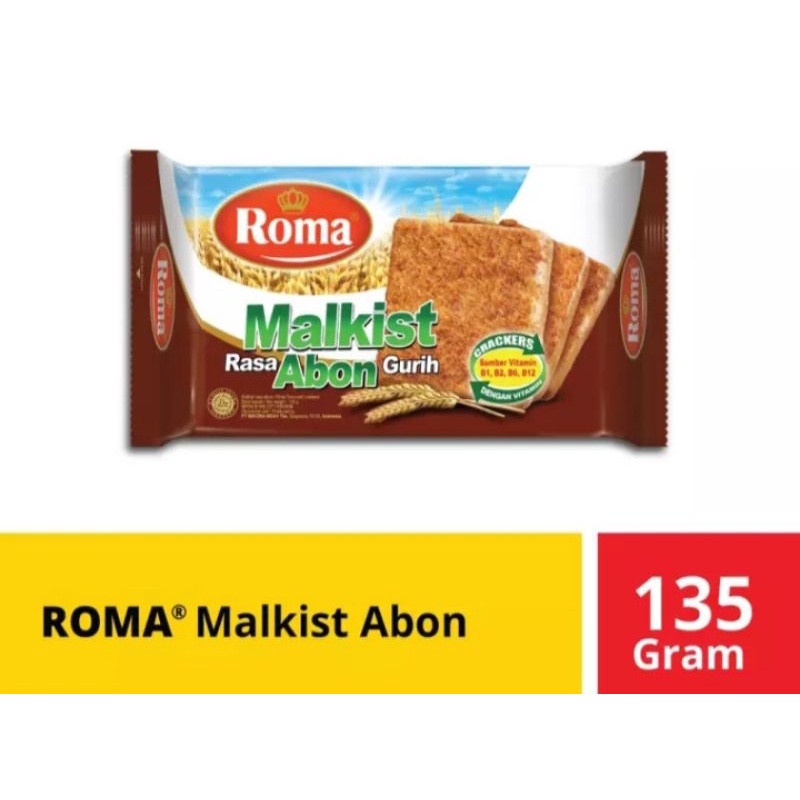 

Roma Malkist Abon 138gram