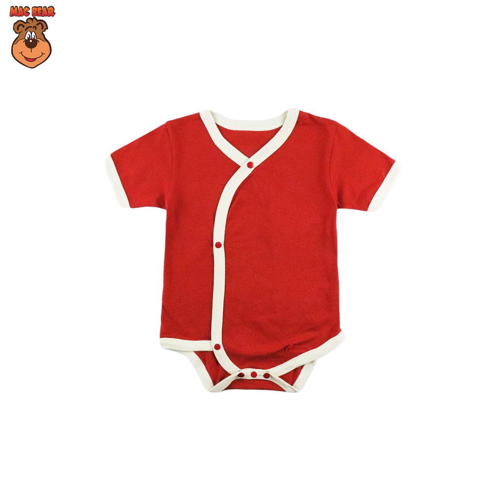 Little B By MacBear Jumper Bayi Unisex Basic Collection Little Floy Newborn - 12 bulan-Terracotta