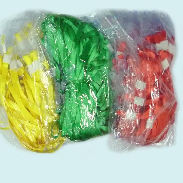 

Hot Sale TALI ID CARD 1 CM NYLON KANCING / GANTUNGAN ID CARD NYLON / TALI ID BADGE Paket order 100 pcs !!