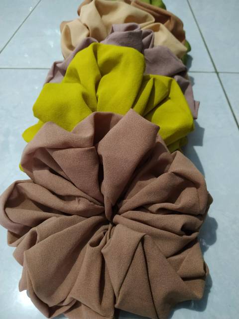 SCRUNCHIE hijab anti pusing premium best seller ikat rambut