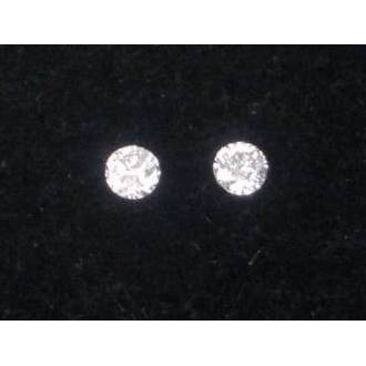 2 Loose Round cut Natural White Diamonds 2.0mm 0.08Tcw DD099