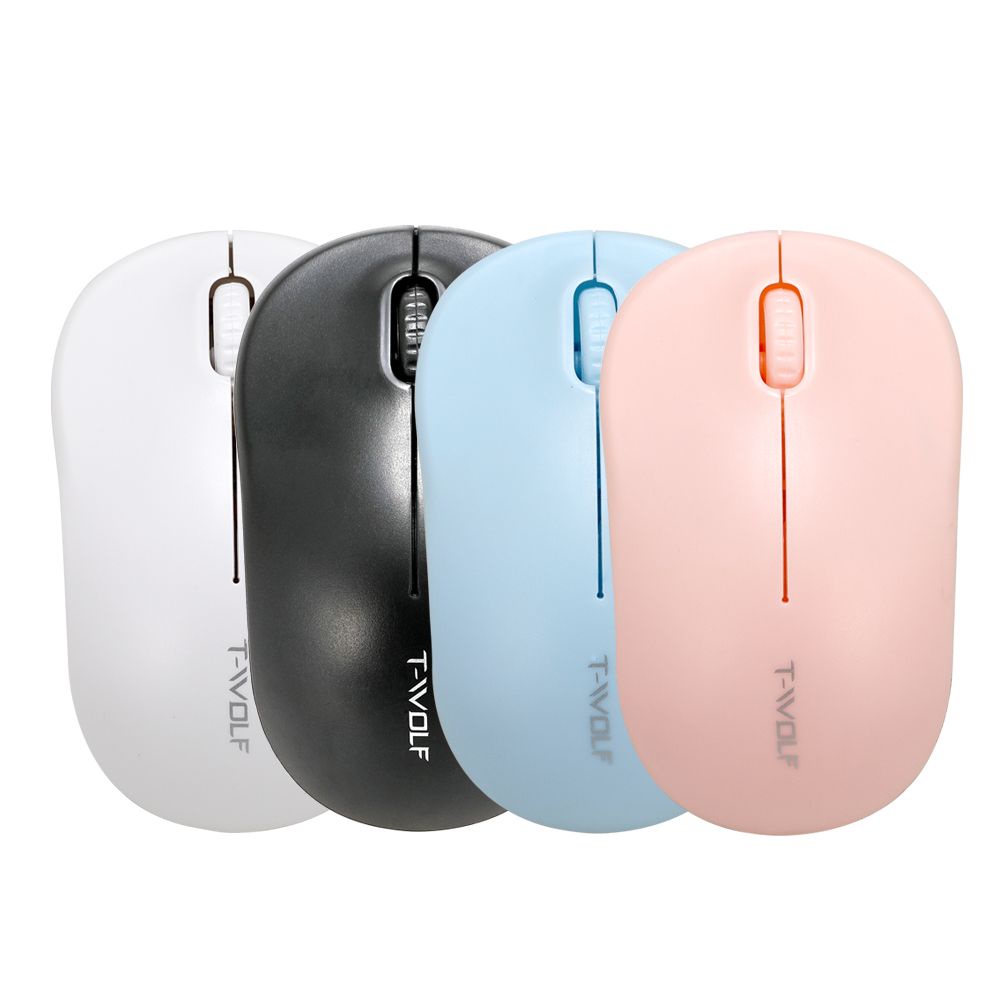 SKU-1105 MOUSE WIRELESS TWOLF Q4 / T-WOLF Q4 GOOD QUALITY 2.4GHZ