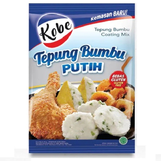 

Kobe Tepung Bumbu Putih 210Gr