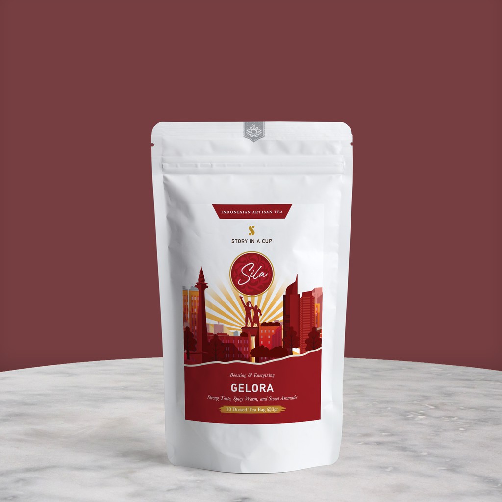 

Sila Artisan Tea | Gelora | Dossed T-Bag | Teh Premium | Black Tea