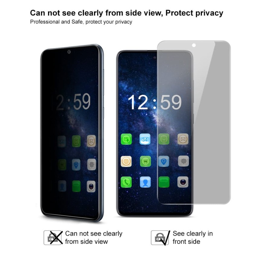 POCO F5 F4 5G F4 GT F3 TEMPERED GLASS PRIVACY ANTI SPY FULL COVER