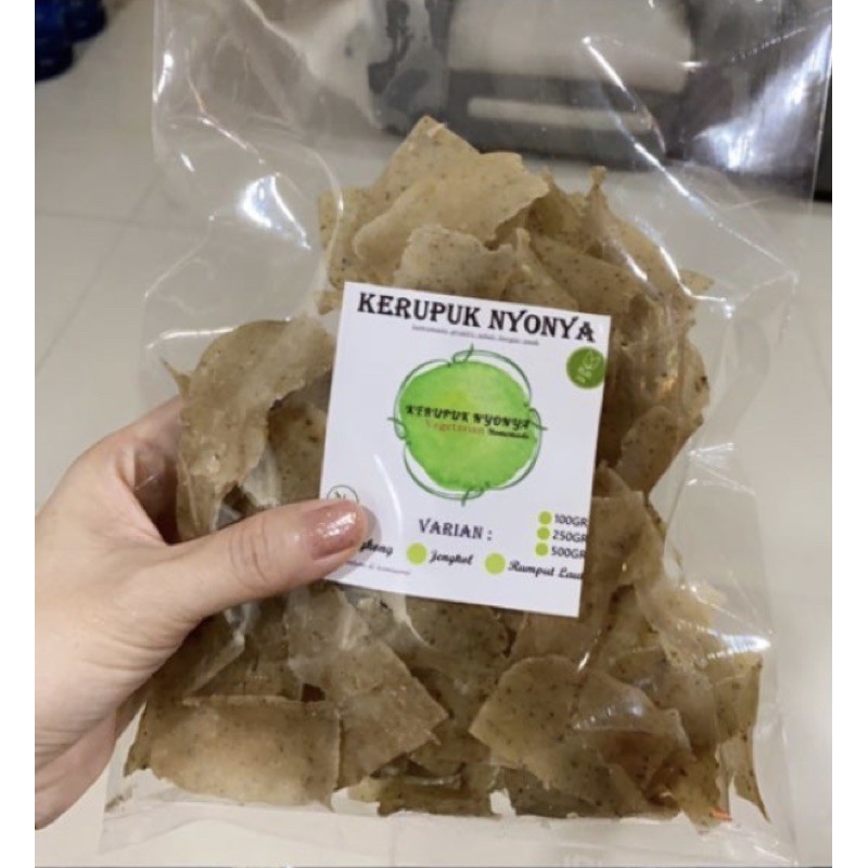 

krupuk jengkol dan ubi