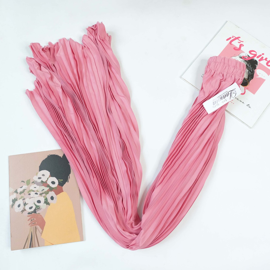 ROK PLISKET KLOK MAYUNG HYGET BY LAAMIA HIJAB-mayung hyget_dusty