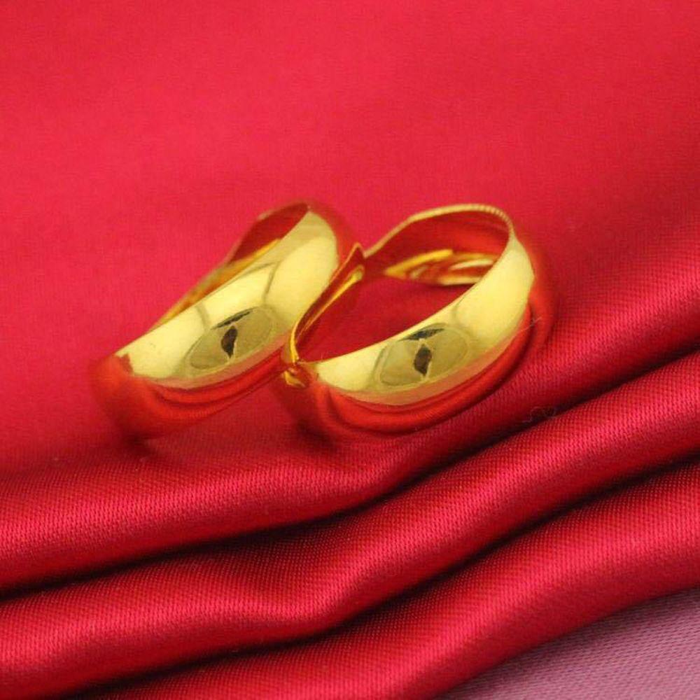 NEEDWAY Wanita Anting Hoop Kepribadian Retro Pesta Temperamen Lady Baroque Sargin Hoop Earrings