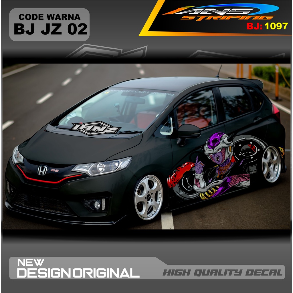 STICKER MOBIL JAZZ / STIKER MOBIL BRIO / DECAL STIKER MOBIL SWIFT / STIKER MOBIL TOYOTA / DECAL STICKER MOBIL / STIKER YARIS AYLA