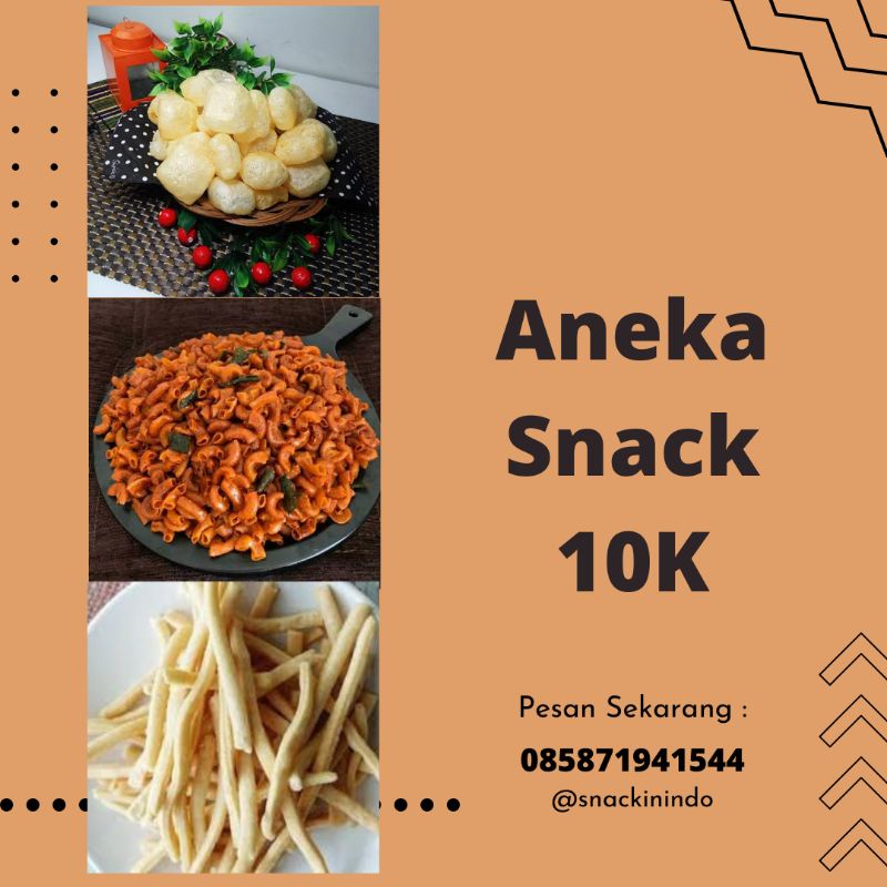 

Aneka Snack Serba 10000 / Camilan Instant 10 Ribu Bebas Pilih