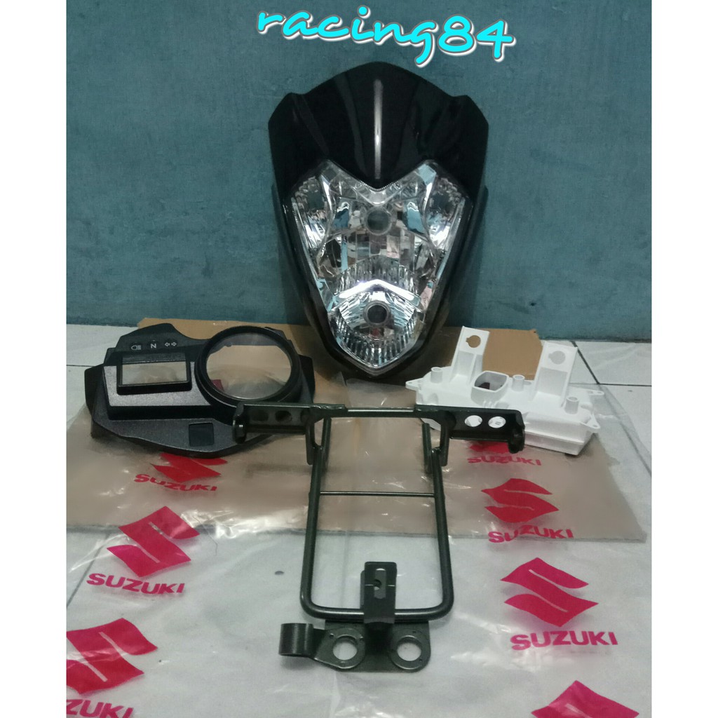 Batok Original Satria Fu Old Lama Ckd Cbu Full Set Headlamp Kepala