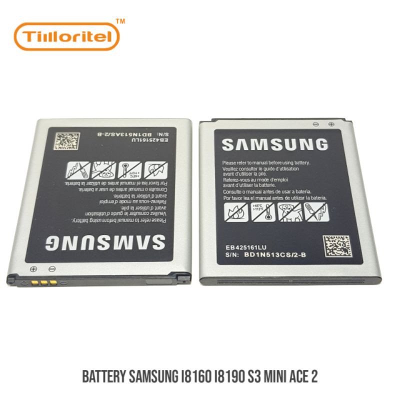 BATTERY SAMSUNG I8160 I8190 S3 MINI ACE 2