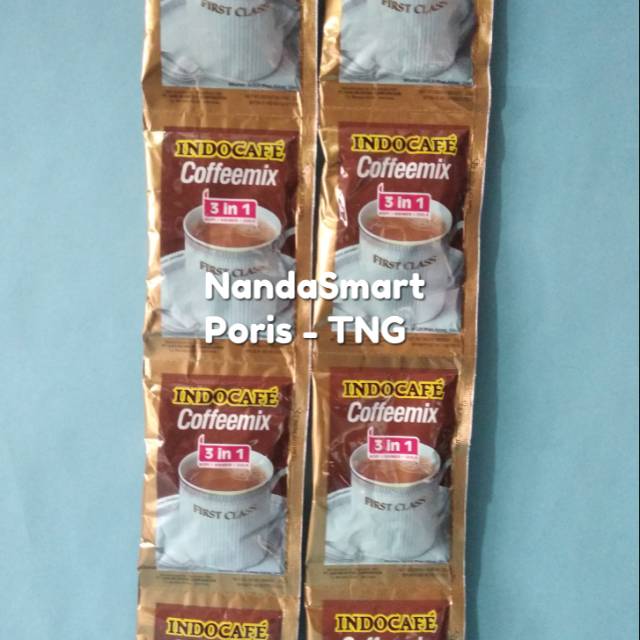 

Indocafe Coffeemix perrenteng isi 10 sachet