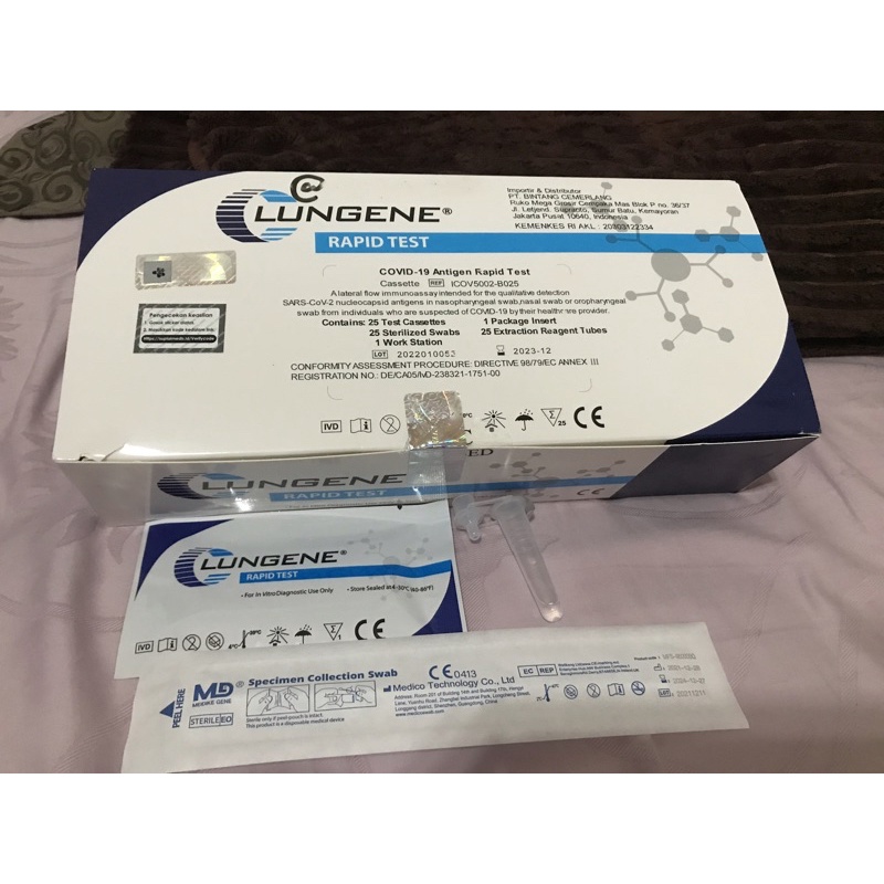 rapid tes antigen swab lungene ecer