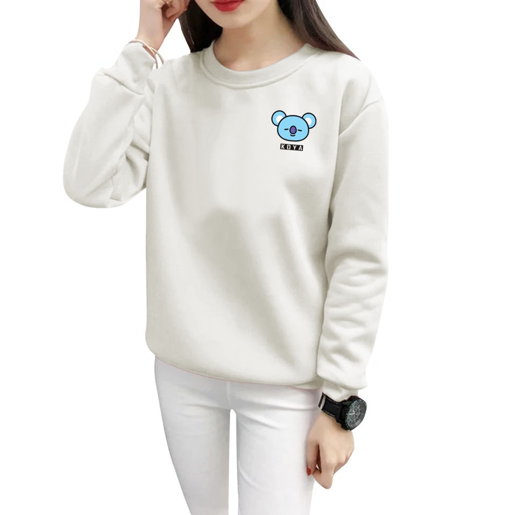 Bess - Sweater Murah Wanita / Sweater Lengan Panjang TOYA LOGO