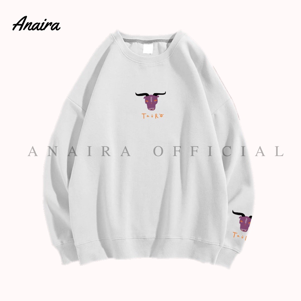 TAURO SWEATER CREWNECK WANITA ANAIRAOFFICIAL