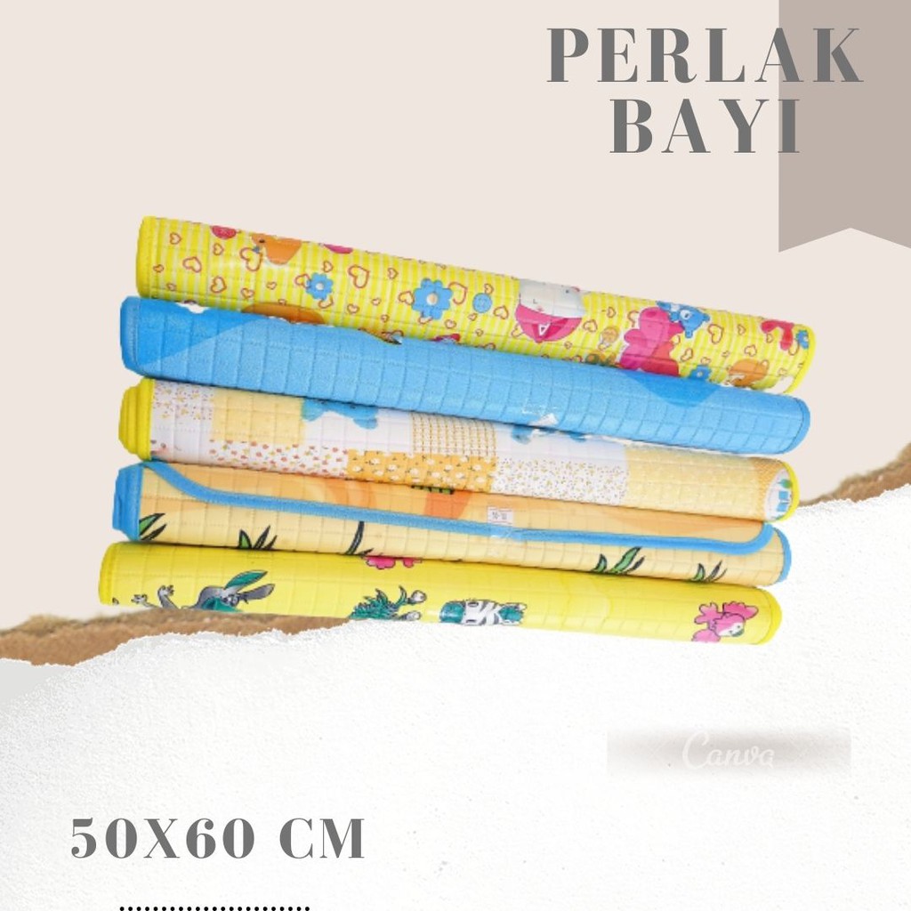 Perlak Bayi / Perlak Motif / Alas Ompol Ukuran 50x70cm