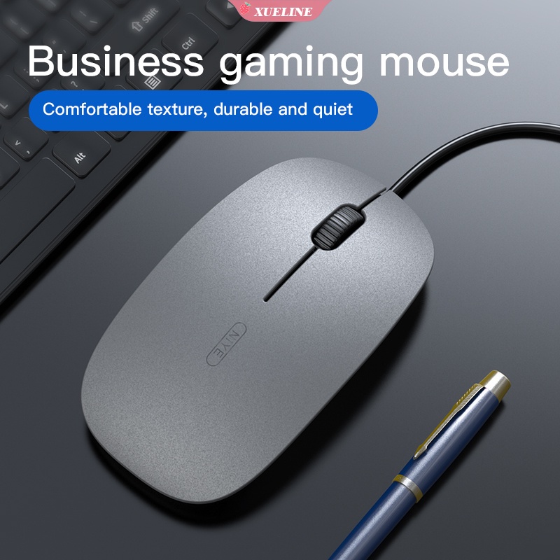 Mouse Gaming Optical Ergonomis DPI Adjustable Dengan Kabel USB Untuk PC / Laptop