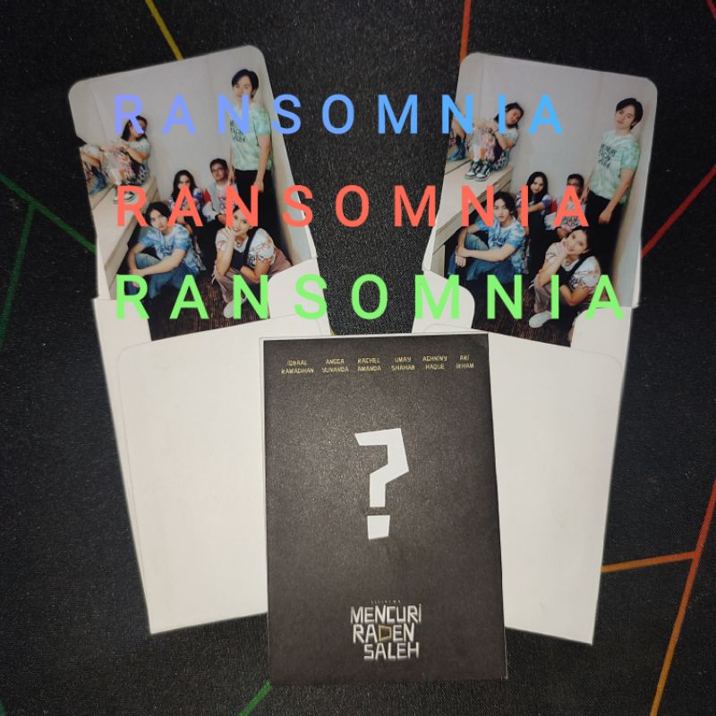 PC PHOTOCARD SUPER RARE MENCURI RADEN SALEH