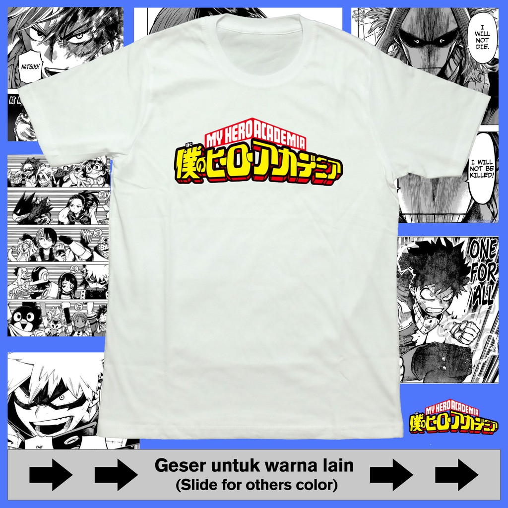 [My Hero Academia SERIES] Kaos My Hero Academia (Dewasa dan Anak)