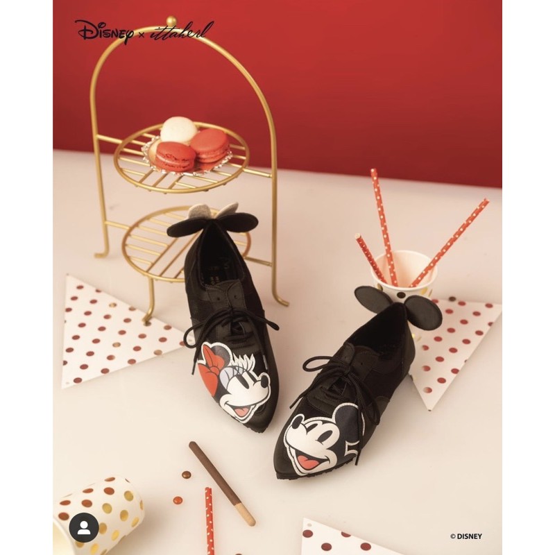 Ittaherl x Disney Mickey Oh Boy vol 2 smooch sneakers ink size 38