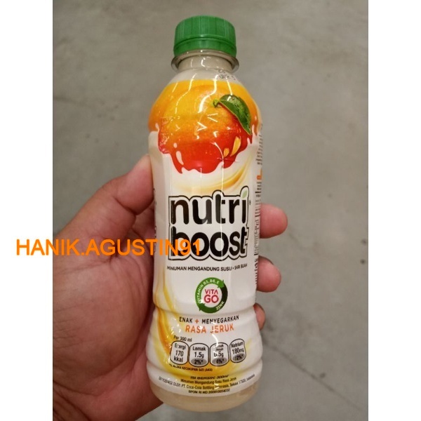 

Minute Maid Nutriboost Orange Pet 300 mL