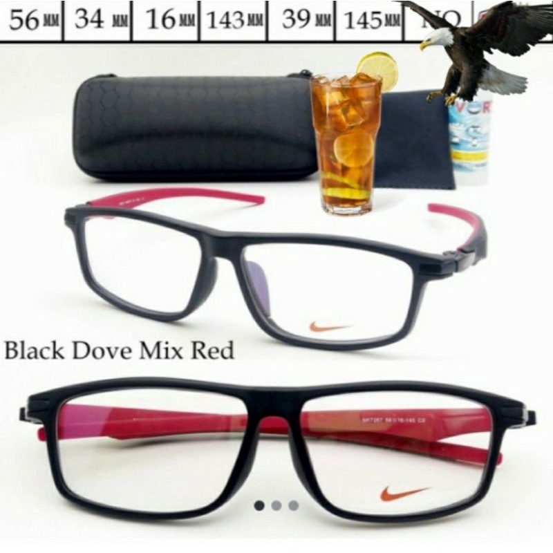 frame kacamata minus sporty premium murah ringan