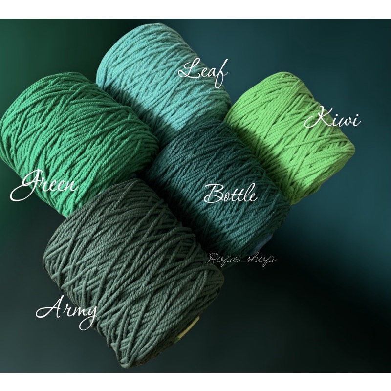 Tali macrame warna 1kg