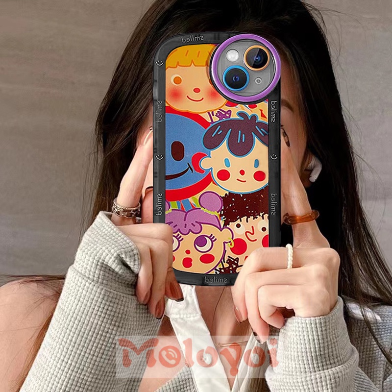 Casing Oppo A16 A15 A5s A53 A96 A5 A9 A31 2020 A95 A12 A33 A7 A3s A76 A15s A74 A54 A11K A35 A36 Motif Kartun