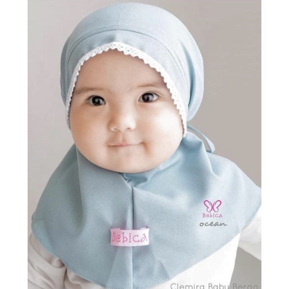 Kerudung Bayi Jilbab Hijab Anak Bayi Perempuan Bergo Instant Termurah Jilbab Mariam Lucu untuk anak bayi bahan berkualitas Tidak Panas