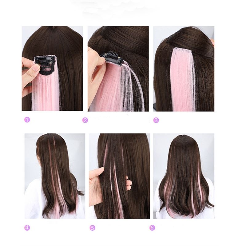 [COD] WIG RAMBUT PALSU HAIR EXTENSION PEMANJANG RAMBUT CANTIK LURUS