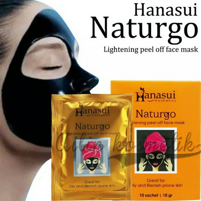 Naturgo BPOM Hanasui Naturgo Masker Lumpur