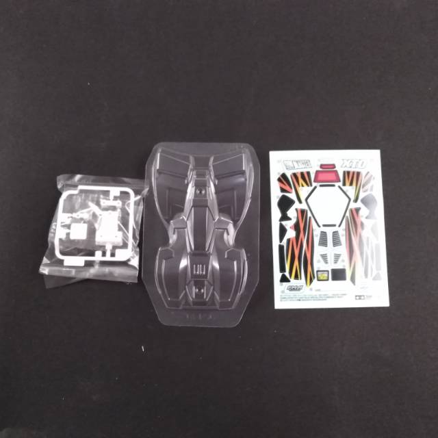 Body dan stiker poly gun bluster xto light blue